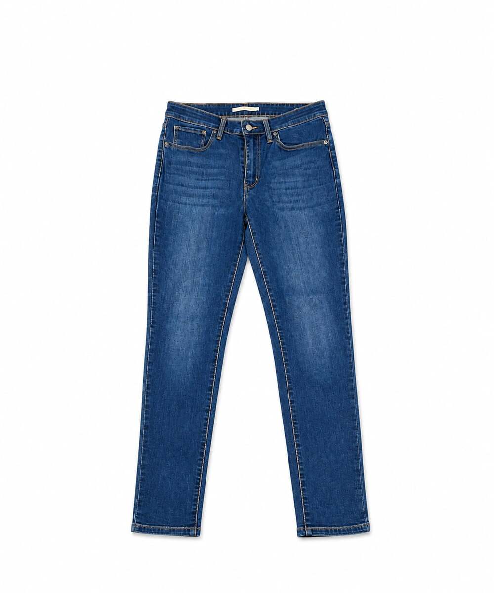 Levi's 721 High Rise Skinny Jeans in Dark Wash Denim